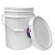 thumbnail image 1 of Cubeta ePackageSupply de 19 litros, blanca con tapa hermética, apta para uso alimentario, 1 of 7