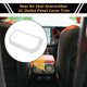 thumbnail image 2 of Moldura de la cubierta del panel de salida de aire del reposabrazos trasero para Jeep Wrangler JL JLU 2018-2024, 2 of 6