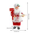 thumbnail image 3 of Leodye 1PCS Santa Claus Doll - Christmas Gift Toy, Home Table Decoration -11.8*6.7IN, 3 of 4