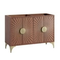 thumbnail image 1 of Modway Daylight 48" Double Sink Compatible (Not Included) Bathroom Vanity Cabinet in Walnut, 1 of 9