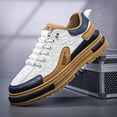 thumbnail image 4 of 2026 Spring Summer  Korean-Style Student Tenis de Hombre Shoes Trendy Mens Youth Casual Sports Sneakers | Elastic Closure, Low Top Design，, 4 of 7