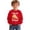 B Red, variant on Valentines Day Boys Sweatshirt Long Sleeve Graphic Print Crew Neck Casual Pullover Top for Kids Red 3 Years-4 Years