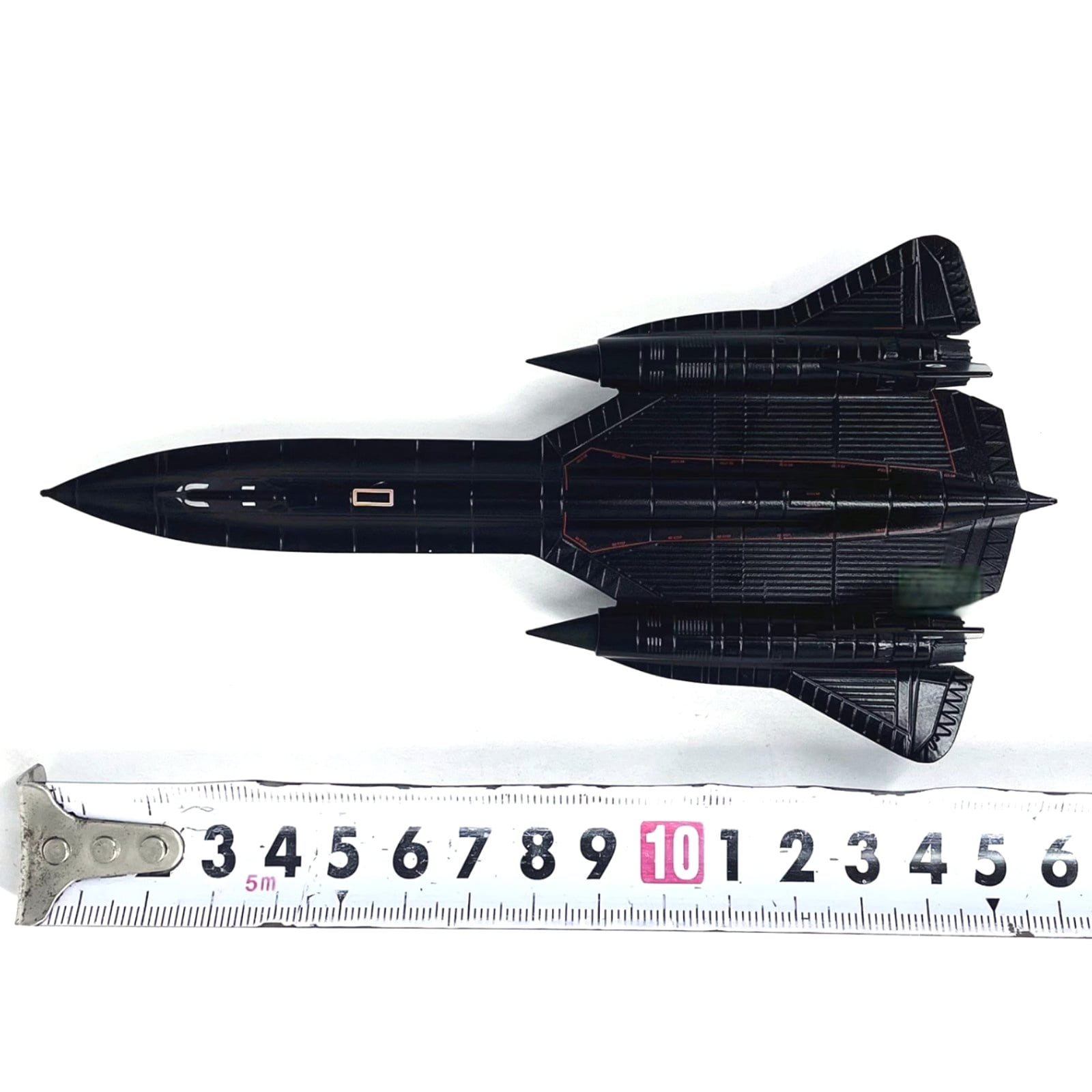 15.9cm Diecast Alloy 1/72 Scale USAF SR-71 Blackbird Airplane Finished Model Toy Gift TAPDRA Spare Part