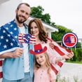 thumbnail image 6 of 4th of July Photo Booth Frame Prop, Handheld Patriotic Party Decorations for Independence Day, Funny DIY Photo Props for Summer BBQ & American Party Supplies B, 6 of 6