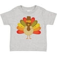 thumbnail image 3 of Inktastic Thanksgiving Pilgrim Turkey Holiday Boys or Girls Toddler T-Shirt, 3 of 5