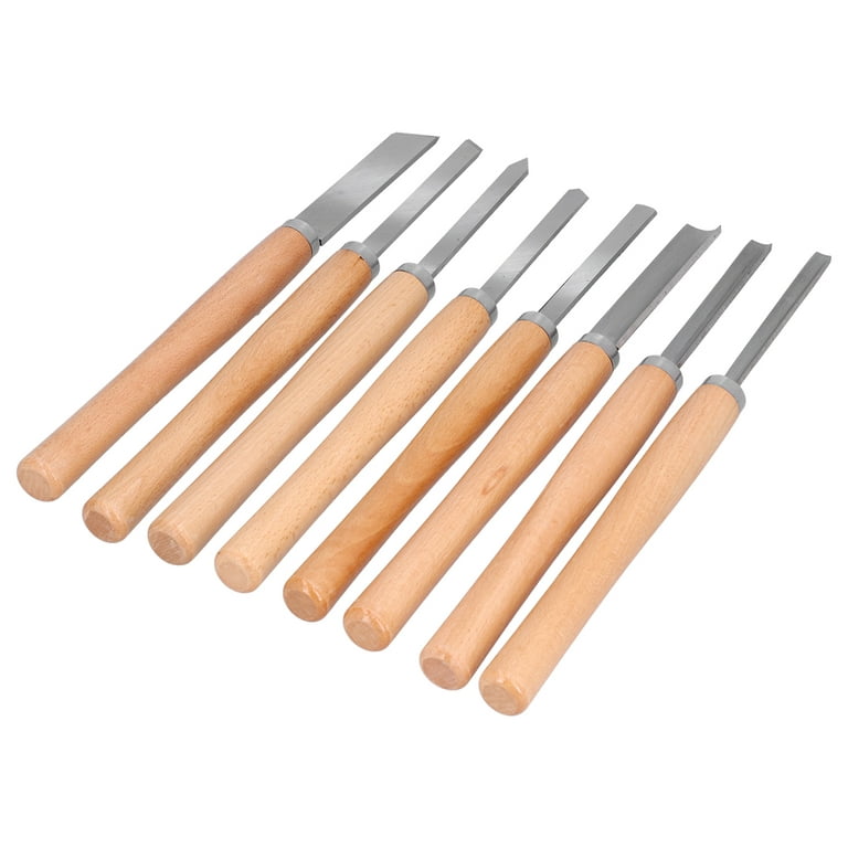VEVOR Wood Chisel Sets 12 pcs Wood Carving Hand Chisel 3-3/4 inch Blade  Length,Woodworking Chisels with Red Eucalyptus Handle,Wood Tool Box,for Wood  Carving Root Carving Furniture Carving Lathes 
