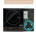 thumbnail image 2 of Duxtop 1800W Portable Induction Cooktop Countertop Burner, Silver 8120MC/BT-180G3, 2 of 9