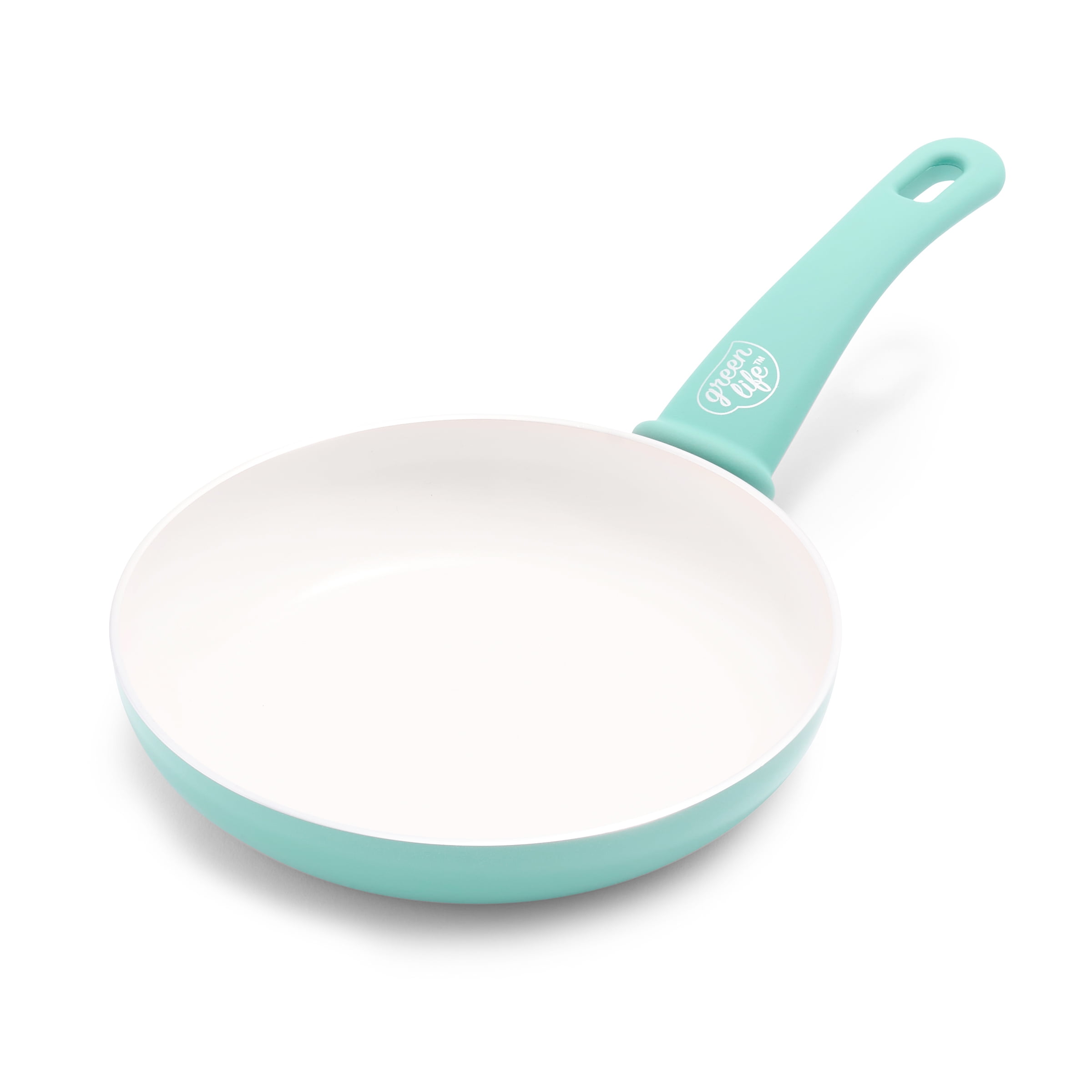 Details about   GreenLife Soft Grip Healthy Ceramic Nonstick Frying Pan Set 7" and 10", 