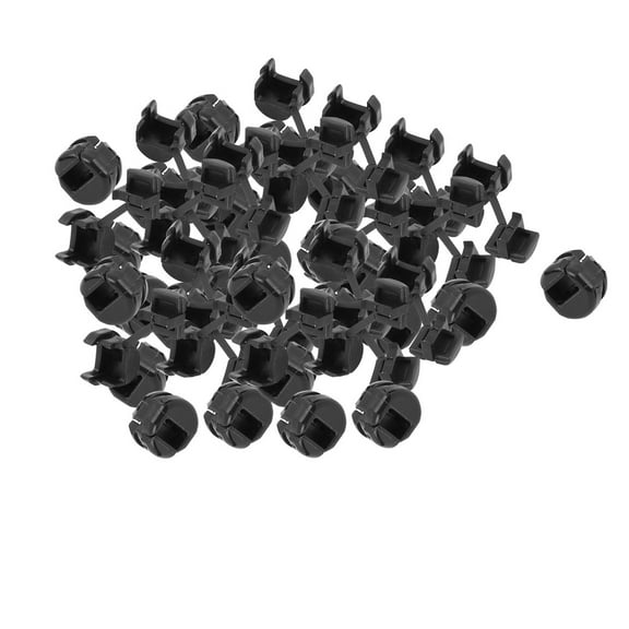 50Pcs HDB-4k-4 Flat Cable Wire Strain Relief Bush Grommet 10.7mm Length