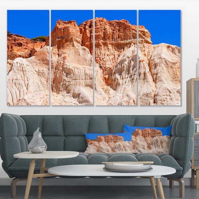 Plage d'Algarve au Portugal - Impression sur Toile Paysage