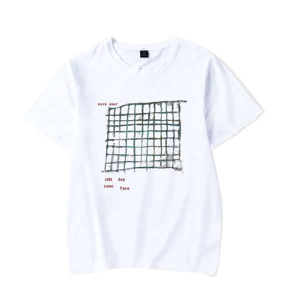 Novo Amor Same Day T-Shirt Men/Women Streetwear T-Shirt Shirt Short Sleeve