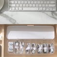 thumbnail image 3 of Organizer for cables, Plastic, Transparent, 3 of 5