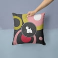 thumbnail image 2 of Carolines Treasures KJ1065PW1414 Westie Decorative   Canvas Fabric Pillow 14Hx14W multicolor, 2 of 4