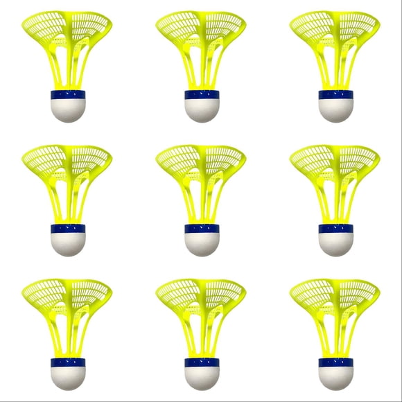 Badminton Birdies, Windproof Durable Badminton Birdies for Badminton Shuttle Cocks Badminton Shuttlecocks Badminton Ball Badminton Birdies Badminton Equipment Light Green Foam, Outdoor Sport Supplies