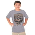 thumbnail image 3 of Speed Power American Legend Racecar Crewneck T Shirts Boy Girl Teen Brisco Brands L, 3 of 4