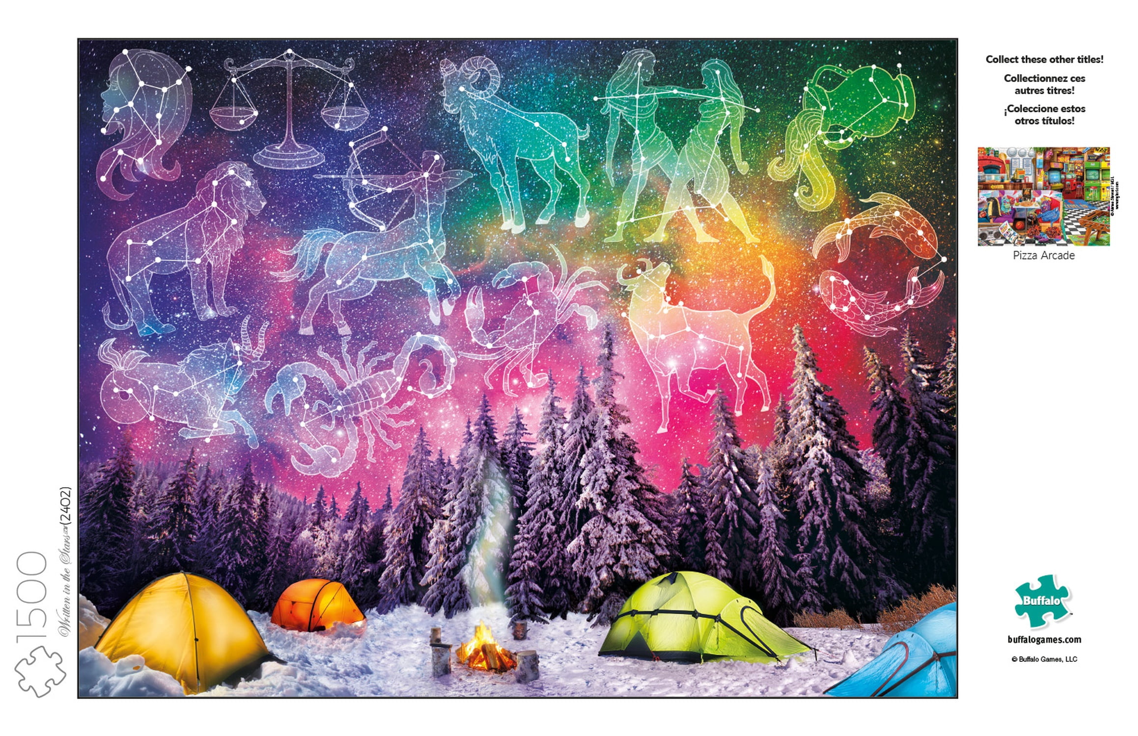 Buffalo Games Written in the Stars 1500-Piece Interlocking Jigsaw Puzzle for Adults Ages 14-99 Years