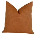 thumbnail image 1 of Plutus Lone Oak Cayenne Handmade Throw Pillow, (20" x 36" King), 1 of 2