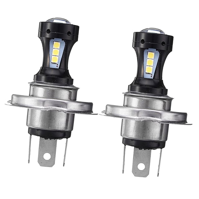 2x H4 18W Proyector LED de Potencia Luz de Conducción Antiniebla Bombillas 6000K
