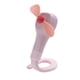 thumbnail image 5 of Moyic Mini ventilador plegable para el hogar, oficina, exterior, portátil, recargable por USB, ventilador eléctrico de escritorio, ventilador Electrodomésticos rosa Moyic HA6509-03B, 5 of 6