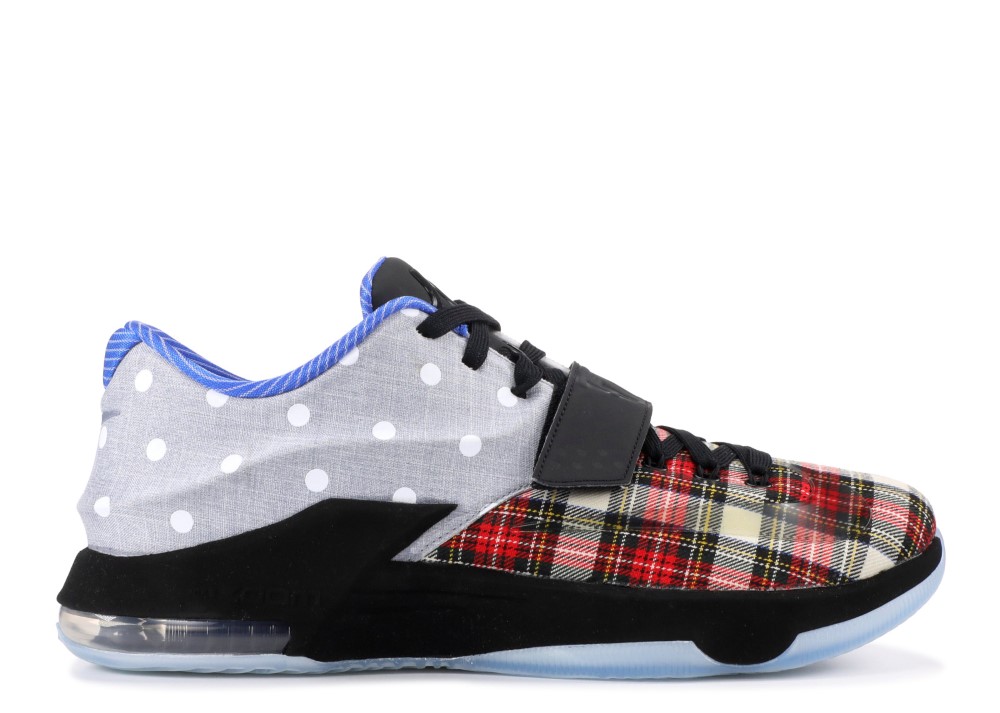kd 7 plaid and polka dot