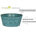 thumbnail image 3 of Robert Allen MPT01893 Fleur 8" BLU Planter, 3 of 3
