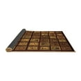 thumbnail image 2 of Ahgly Company Indoor Rectangle Abstract Brown Modern Area Rugs, 5' x 8', 2 of 4