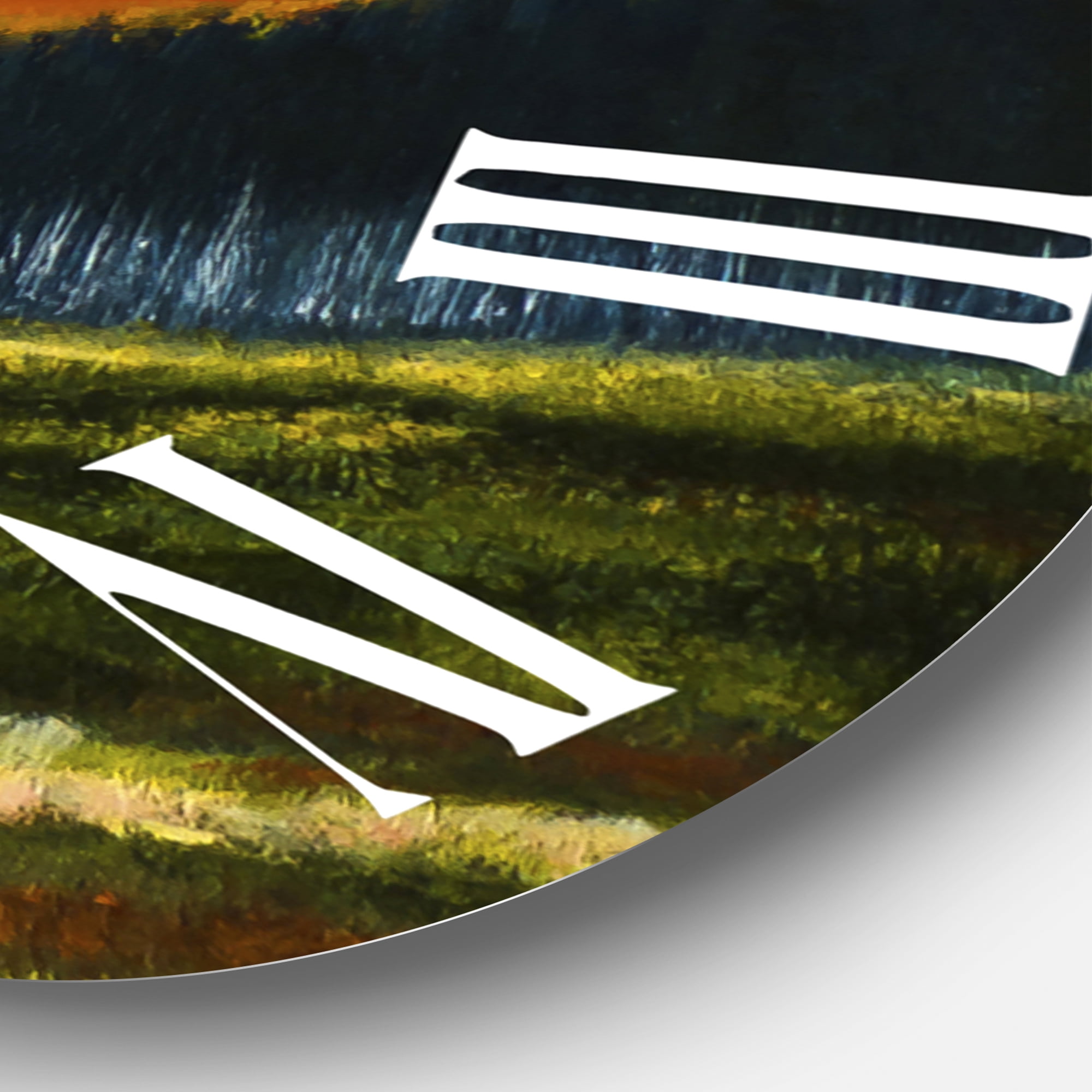 Designart 1 in Traditional Wall Clock