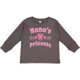 thumbnail image 3 of Inktastic Nanas Princess Granddaughter Girls Long Sleeve Toddler T-Shirt, 3 of 5