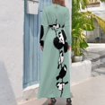 thumbnail image 3 of Vestido largo de árbol de carbonero, vestidos de lujo, ropa de mujer, vestidos de fiesta, vestido elegante para mujer, 3 of 5
