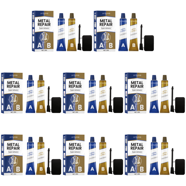 Sellador adhesivo para reparación de metales sellador de unión relleno para soldadura de metales resistente al calor (20g)