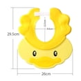 thumbnail image 2 of Gorro de champú para chico, gorro ajustable para Baby Shower, protector para lavado de pelo para orejas y ojos, visera de baño de silicona para niños pequeños, 2 of 5