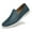Blue, variant on Men's Casual Loafers Slip On Leather Shoes Comfortable Lightweight Driving Shoes Male Moccasins Classic Penny Loafer Flats Boat Shoes Outdoor Walking Shoes