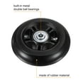 thumbnail image 4 of Uxcell Replacement Luggage Wheels 84x24mm Suitcase Wheel Repair Kits 4 PU Bearing Wheels for Trolley Bag, Inline Skate, 4 of 5