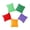S, variant on 10PCS Small Sandbags Sturdy Canvas and Soft Plastic Filling Beanbags for Outdoor Sport and Group Recreational Activity