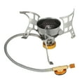 thumbnail image 3 of Yeacher Brûleurs à Cartouche de Randonnée Camping Plein Air Cuisson Pliable Randonnée Fourniture Compatible avec Cartouche de Butane, 3 of 7