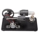 thumbnail image 5 of Kit de modelo de motor Stirling, modelo de generador de motor Stirling negro, modelo de experimento de ciencia física, juguete educativo, 5 of 14