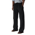 thumbnail image 1 of YDLCAFD Pj Pants Male Casual Daily Solid Full Length Pants Mid Waist Pocket Drawstring Trousers, 1 of 5