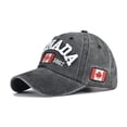 thumbnail image 1 of CANADA baseball cap, unisex, Canadian baseball cap, pure cotton, versatile duckbill cap, 1 of 5