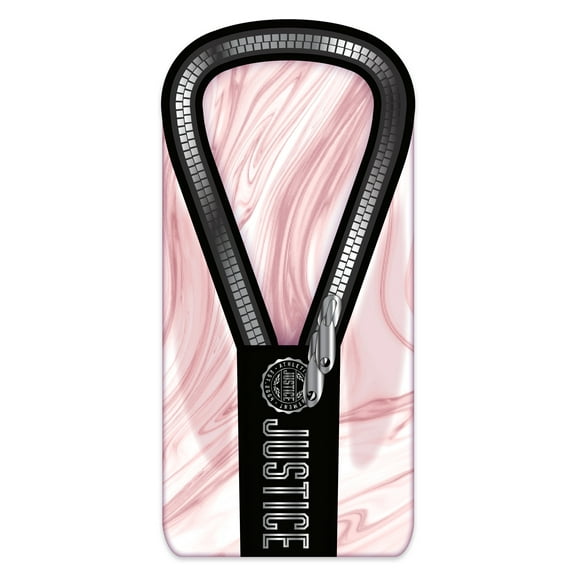 Justice Multicolor Desktop Pencil Case, 4.7-inches W by 9.6-inches H, Soft Case