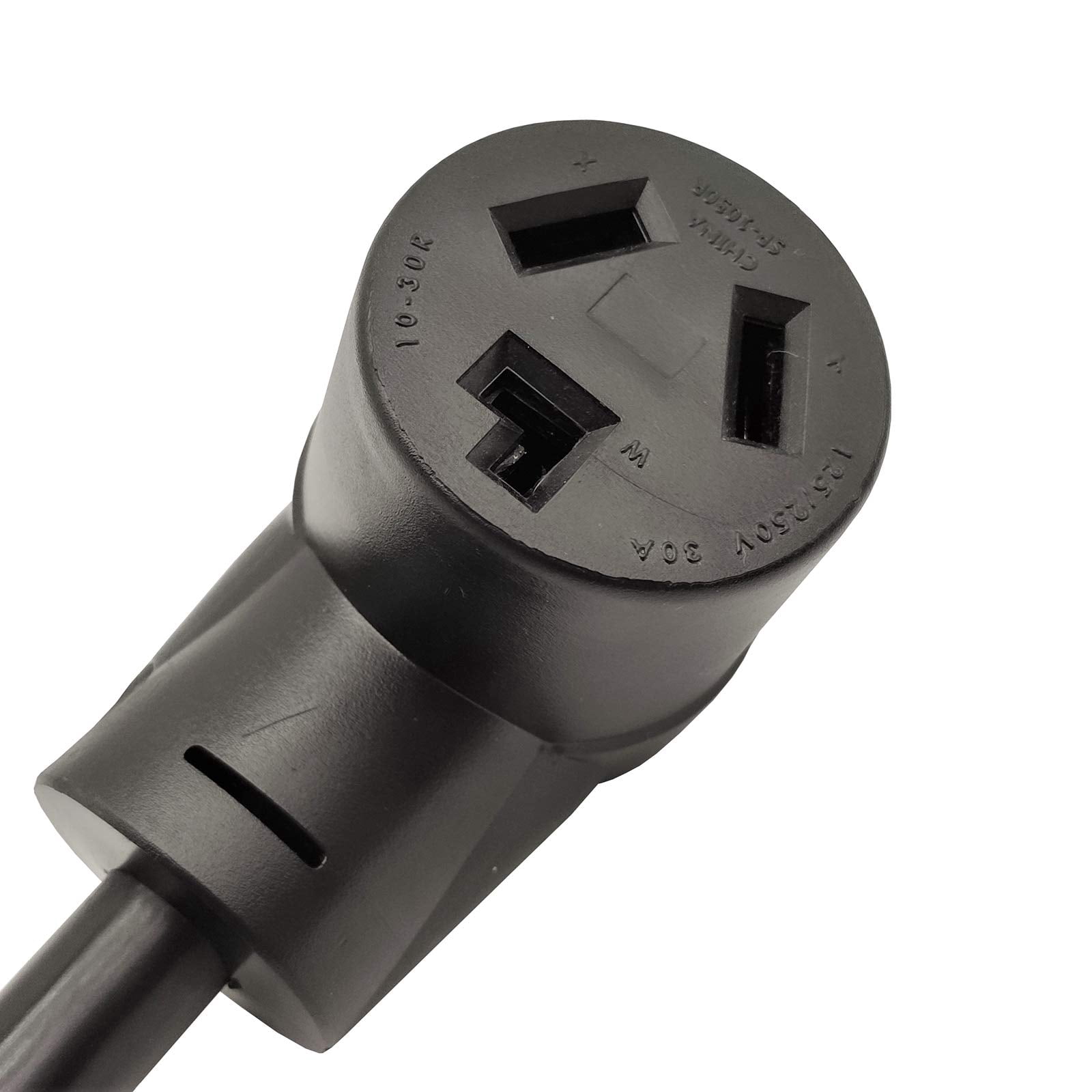 Parkworld 886139A Generator Adapter Cord Locking 4 Prong Male NEMA L14-30P to 10-30R Dryer 3 Prong Receptacle (25FT)