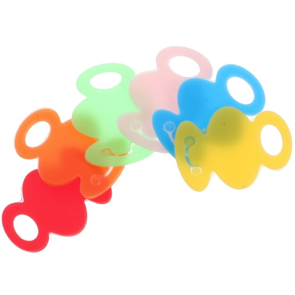 Houderco House Key Caps 24Pcs Silicone Key Markers Assorted Color for Separation