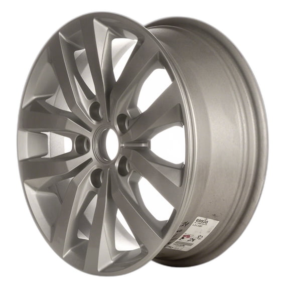2012-2013 Volkswagen Routan 17" Silver OEM Factory Wheel Rim 7B0601025DGSA