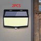 thumbnail image 5 of Luces Solares Al Aire Libre, a Prueba de Agua con Energía Solar Luz Al Aire Libre Lámpara LED Inalámbrica Iluminación de Cercas Pasarela Patio E 2 piezas Sunnimix Luz súper brillante, 5 of 8