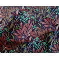 thumbnail image 5 of oneOone Silk Tabby Rose Brown Fabric Leaves Sewing Craft Projects Fabric Prints By Yard 42 Inch Wide, 5 of 5