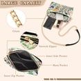 thumbnail image 3 of FORMRS Women Crossbody Purse with Chain Strap Vegan Leather Shoulder Handbag, Cartoon Animals, 3 of 7