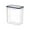 35# Clear, variant on Pantry Organizers and Storage Clear Airtight Food Storage Container With Lids Plastic Dry Food Canisters For Kitchen Pantry Organization And Storage Dishwasher Safe