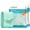 Green, variant on Mint Flavor 400 Count Dental Flossers,General Double Thread Floss Picks Thorough Cleans Teeth in One Minute,Glides Well Between Tight Teeth,Encourage Flossing Habits(Mint,4 Pack)