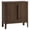Brown Oak Veneer, variant on Evelyn&Zoe Manchester 32" Rectangular Solid Wood Accent Cabinet in Light Oak