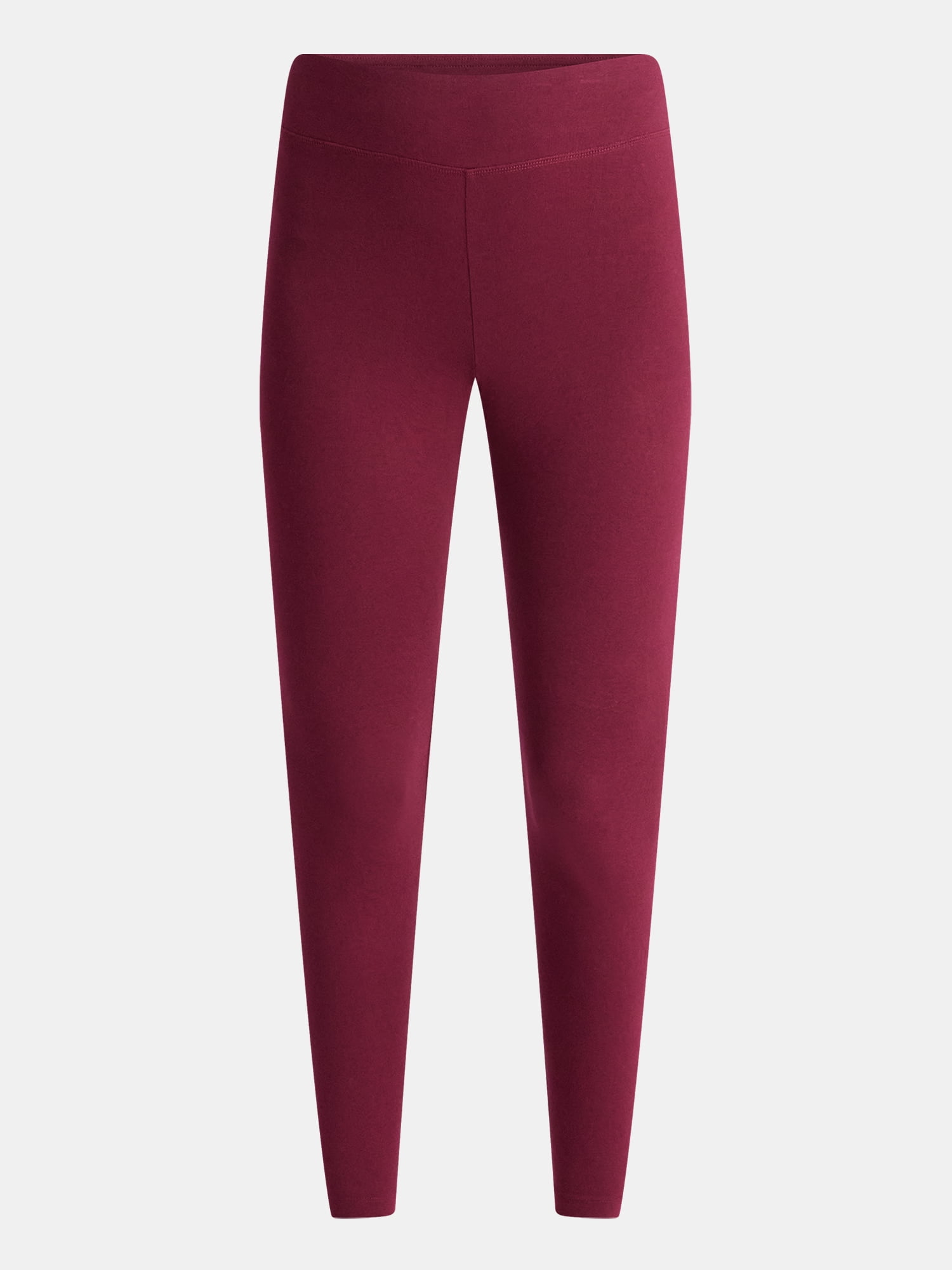 Time and Tru Women's High Rise Leggings, 27'' Inseam, 2-Pack, Sizes XS-XXXL