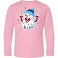 thumbnail image 3 of Inktastic Holiday Snowman Long Sleeve Youth T-Shirt, 3 of 5